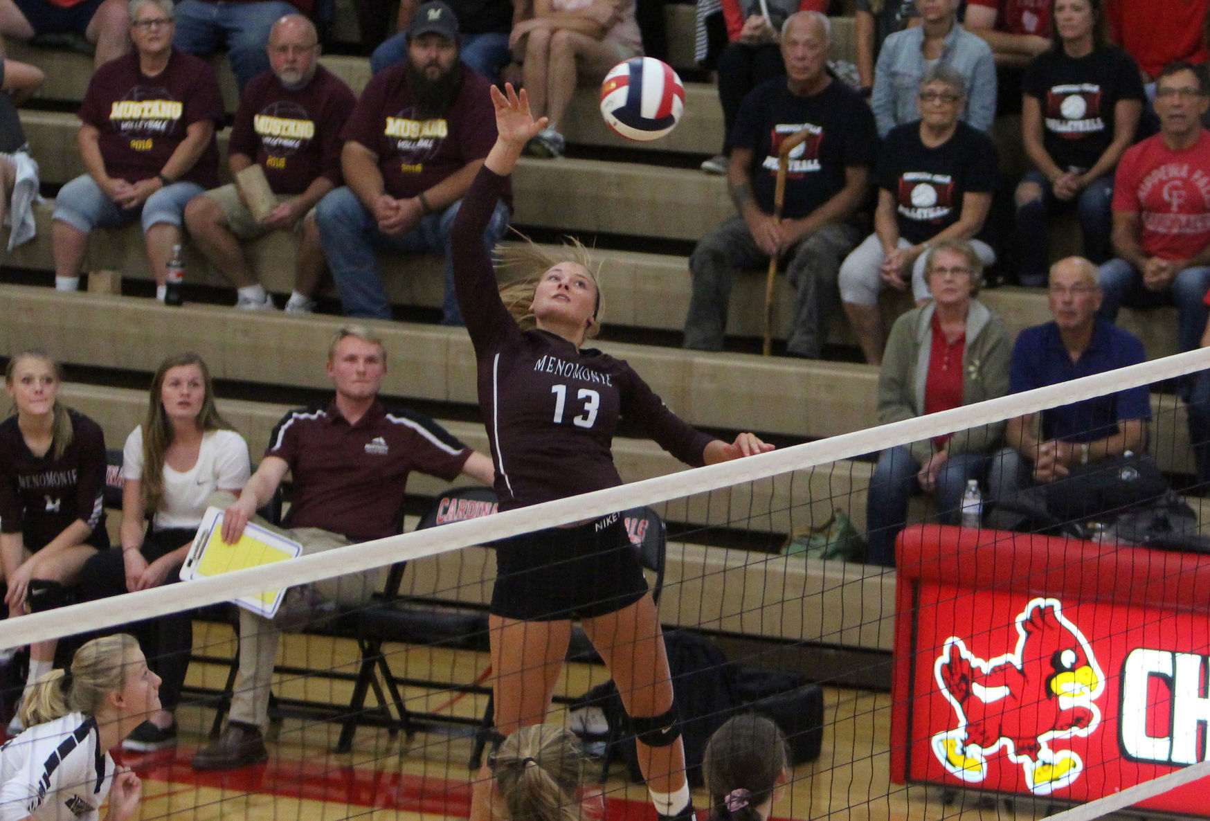 Menomonie at Chi-Hi volleyball 9-6-18